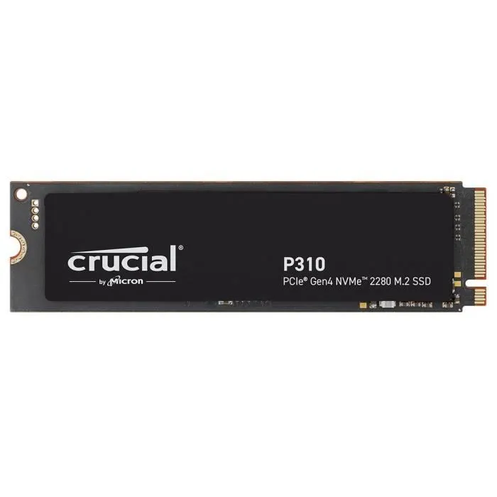 Crucial P310 CT4000P310SSD8 - SSD interne 4 To PCIe Gen4 NVMe M.2 - Vitesse de lecture jusqu'a 7100 Mo/s - Compatible PS5