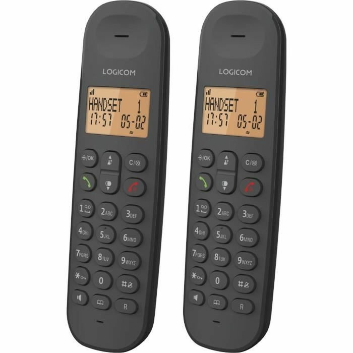 Logicom DECT ILOA 255T DUO Noir