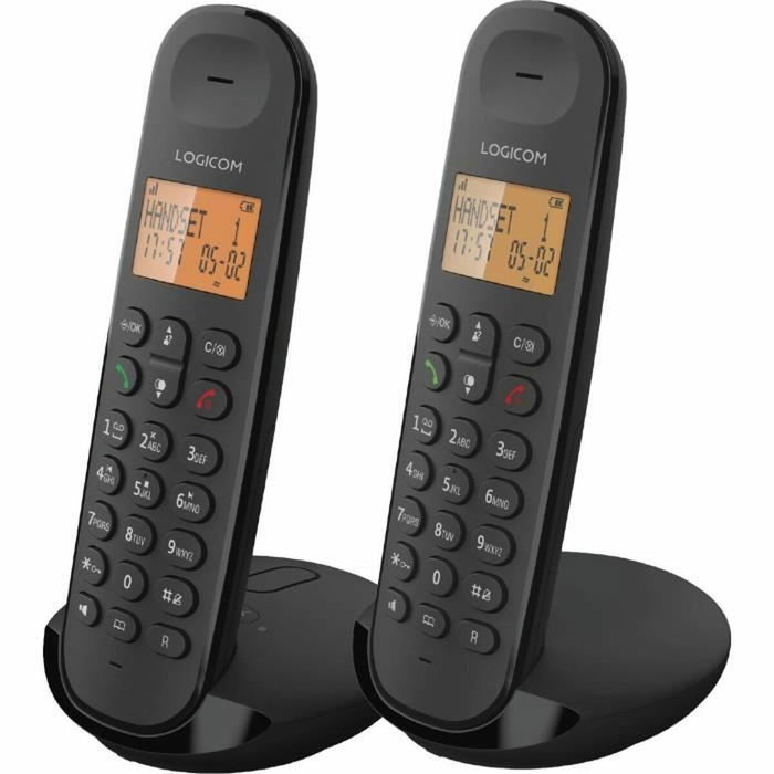 Logicom DECT ILOA 255T DUO Noir