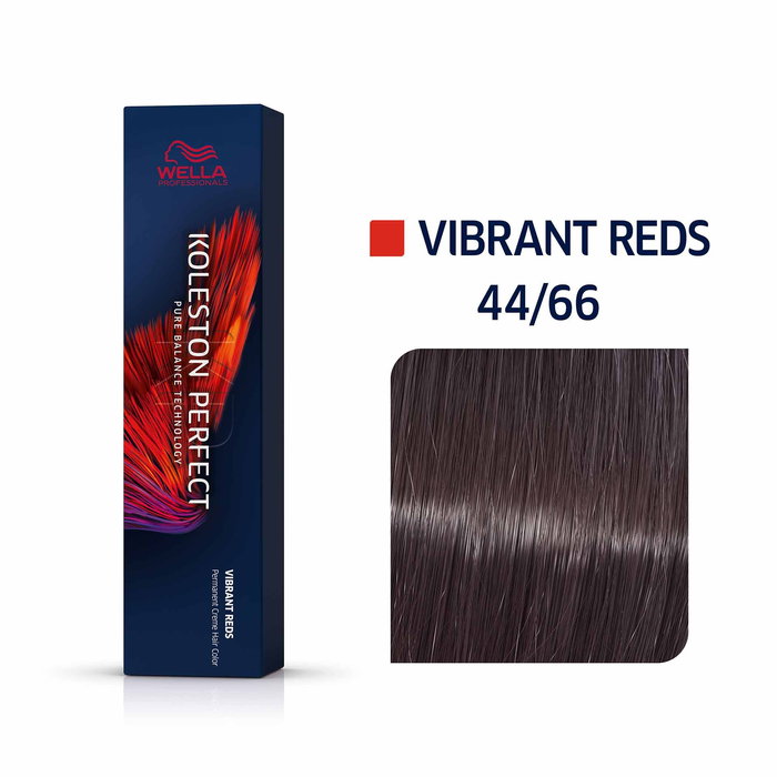 Wella Professionals Koleston Perfect Me+ Teinture permanente pour cheveux - 44/66 Medium Brown Intensive Violet Intensive - 60 ml Wella Professionals Koleston Perfect Me+ Teinture permanente pour cheveux - 44/66 Medium Brown Intensive Violet Intensive - 60 ml