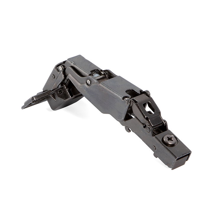 HERRAJES ALK Puma 35 Clip CAM - Charnière pour porte de meuble 165°, codo recto, système Clip CAM avec 3 réglages, finition graphite, diamètre 35 mm HERRAJES ALK Puma 35 Clip CAM - Charnière pour porte de meuble 165°, codo recto, système Clip CAM avec 3 réglages, finition graphite, diamètre 35 mm