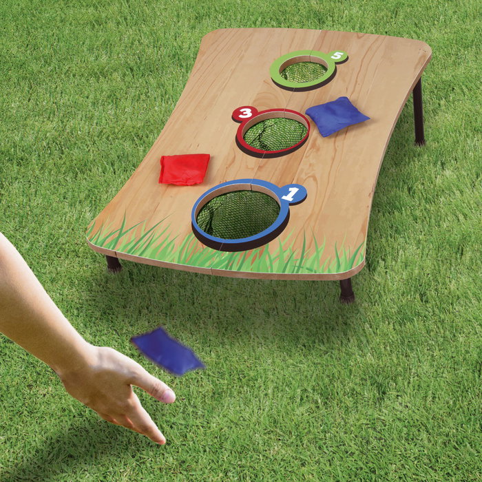 Mister Gadget Jeu de lancer de sacs en bois
