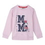 Cerda Sudadera Minnie - Sweat-shirt en coton brushed rose pour enfant, taille 5 ans