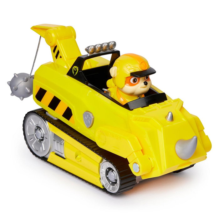 Spin Master PAW Patrol - Véhicule Jungle de Rubble avec pelle mobile, grue et boule de démolition - Figurine articulée (~5 cm) - Jouet dès 3 ans - Réf. 6067761 Spin Master PAW Patrol - Véhicule Jungle de Rubble avec pelle mobile, grue et boule de démolition - Figurine articulée (~5 cm) - Jouet dès 3 ans - Réf. 6067761