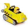 Spin Master PAW Patrol - Véhicule Jungle de Rubble avec pelle mobile, grue et boule de démolition - Figurine articulée (~5 cm) - Jouet dès 3 ans - Réf. 6067761