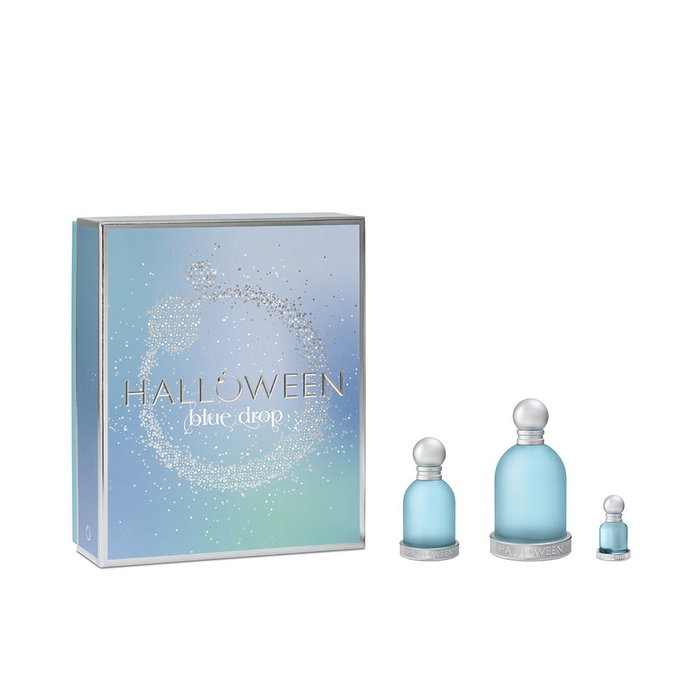 Halloween Coffret Cadeau Halloween Blue Drop Eau de Toilette 100 ml 3 Pièces Notes Florales et Vivifiantes Halloween Coffret Cadeau Halloween Blue Drop Eau de Toilette 100 ml 3 Pièces Notes Florales et Vivifiantes