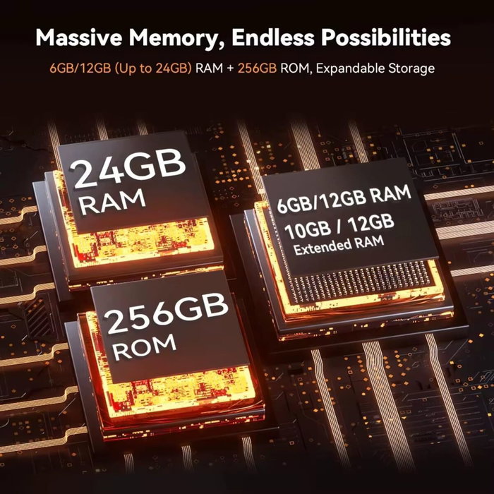 Smartphone Cubot KING KONG POWER 3 6,72" 12 GB RAM 256 GB Noir