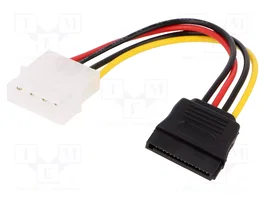 GEMBIRD Cablexpert Câble d'alimentation Molex vers SATA 15 broches 0,15m