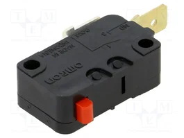 Aratas (Formerly Omron Components) Microcommutateur SNAP ACTION 16A/250VAC SPST-NO sans levier D3V-16-3C5-H