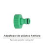 SATURNIA Raccord tuyau plastique 1'' femelle blister