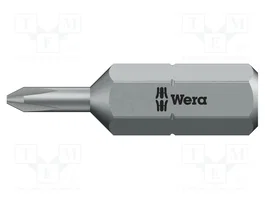 WERA Embout de tournevis Phillips PH0 slim 1/4'' 25mm