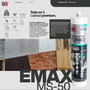 QS Emax Ms-55 Adhésif de Montage Turbo Blanc 290 ml