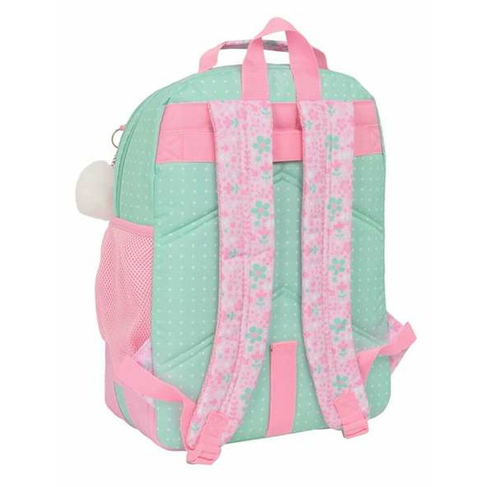 Cartable Glow Lab Amazing Vert Rose 32 x 42 x 15 cm