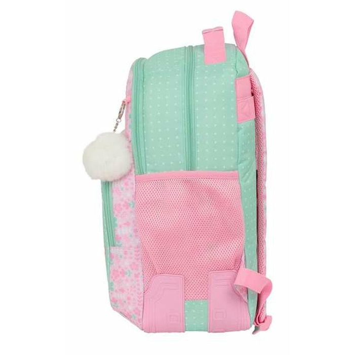 Cartable Glow Lab Amazing Vert Rose 32 x 42 x 15 cm