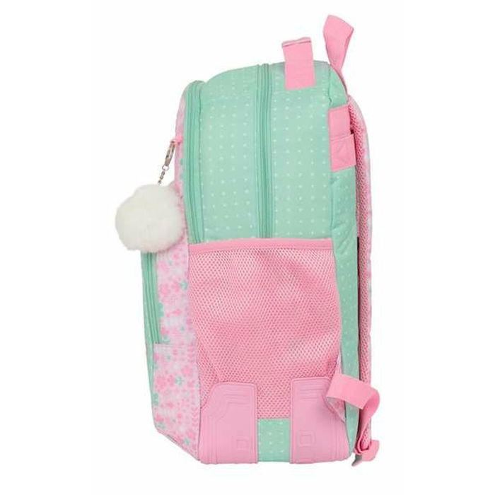 Cartable Glow Lab Amazing Vert Rose 32 x 42 x 15 cm