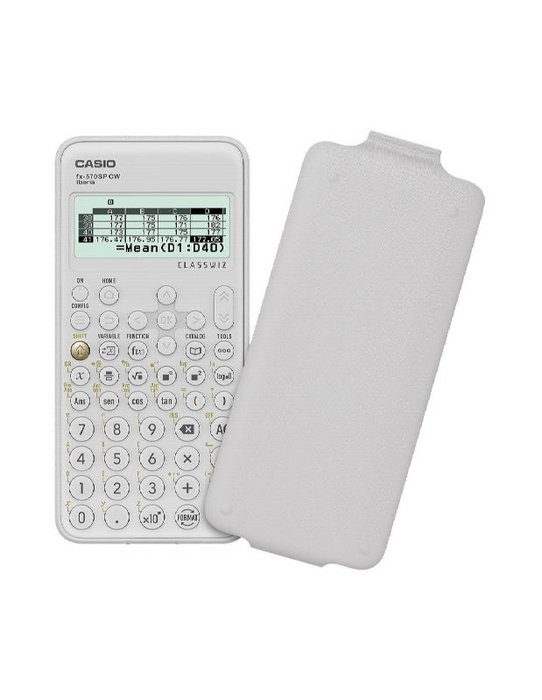 Calculatrice scientifique Casio Blanc