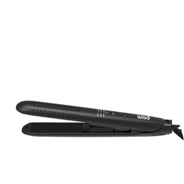 Wad Professional Beauty - Lisseur Exale Duo, Plaques en Céramique Noire, 5 Températures LED (140-220°C), Chauffe en 30s, Alimentation 100-240V