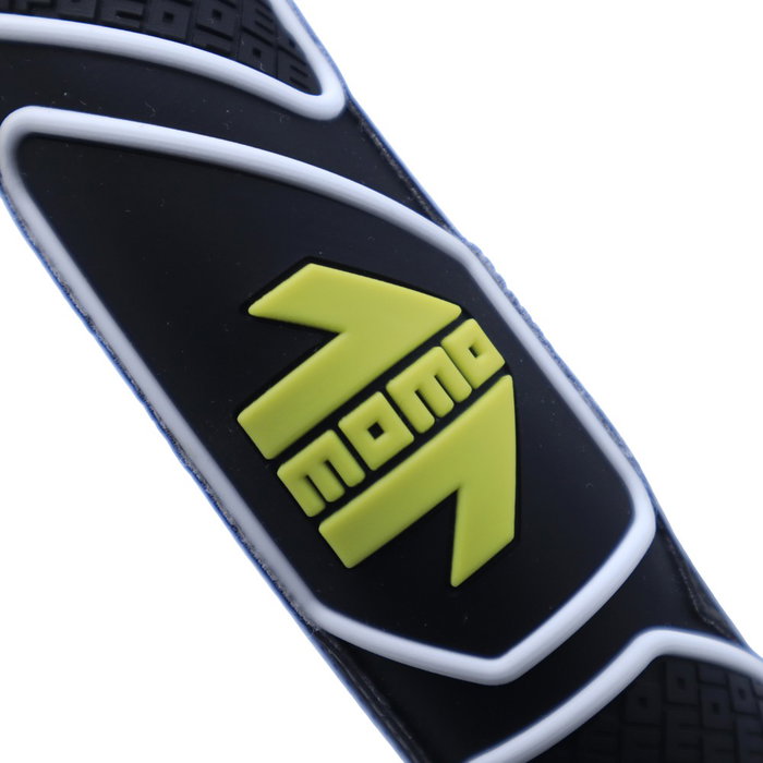 Momo Housse De Volant Momo Profile Black-White M 38-39 cm MOMLSWC0PROBW Polyuréthane Style Sportif