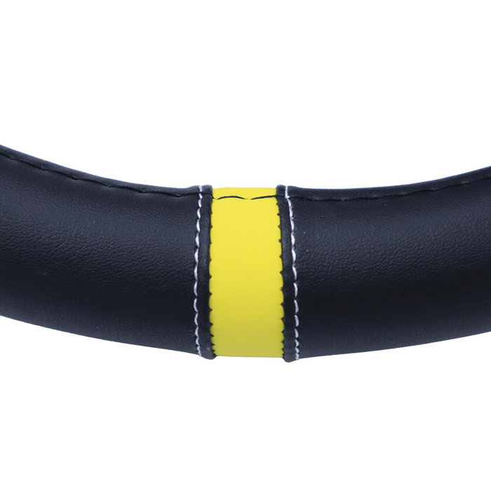 Momo Housse De Volant Momo Profile Black-White M 38-39 cm MOMLSWC0PROBW Polyuréthane Style Sportif