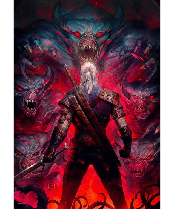 The Witcher puzzle Corvo Bianco (1000 pièces) The Witcher puzzle Corvo Bianco (1000 pièces)