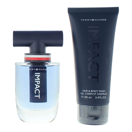 Tommy Hilfiger Impact Coffret Homme : Eau de Toilette 50 ml + Gel Douche Corps 100 ml