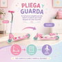 JugaToys Patinete pliable Unicorn 2 roues
