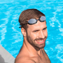 Bestway 21066 Gafa de Natation Adulte Silicone Miroir Antivapeur Couleur Assortie +14 Ans Piscine
