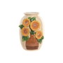 Home ESPRIT Vase Shabby Chic Jaune Beige Céramique 26 x 26 x 34 cm