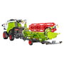CLAAS - Maquette de Moissonneuse-batteuse Dominator 370 à Construire - Échelle 1:16 - 4567 Pièces - Kit de Construction Licence CADA - Pour Adultes et Adolescents