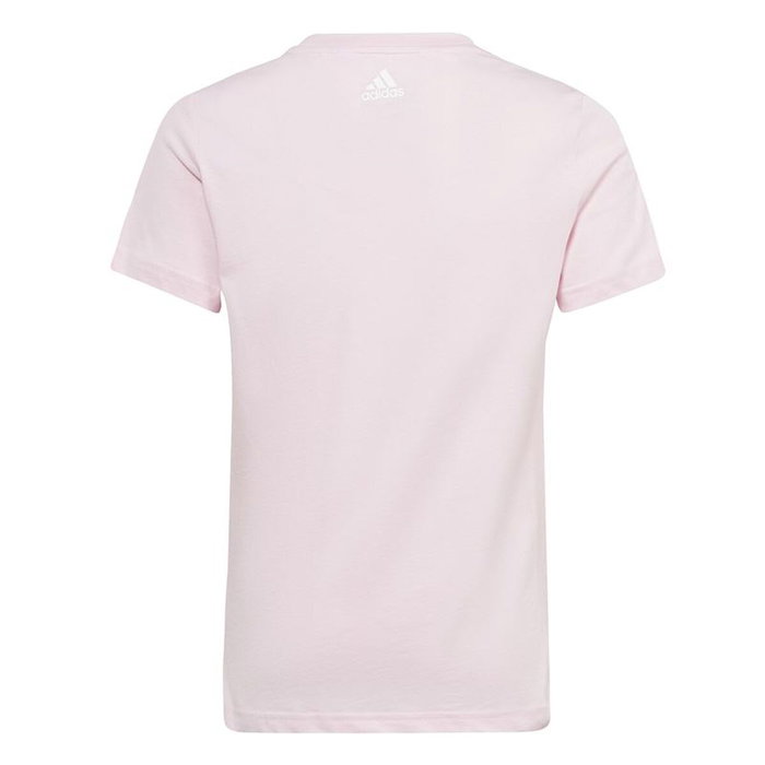 T shirt à manches courtes Enfant Adidas G Lin T Rose 40