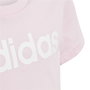 T shirt à manches courtes Enfant Adidas G Lin T Rose 40