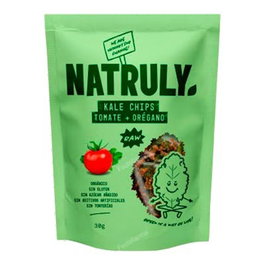 NATRULY Chips de chou kale tomate et origan 30 g