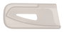 Leo 3950107 Couteau de cuisine pour légumes vert avec éplucheur, 11 cm, lame antiadhésive, manche ergonomique et gaine de protection