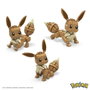 Mega Construx Pokémon Évoli Géant 28cm - 845 Pièces