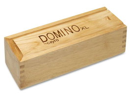 Cayro Domino XXL - Jeu de société en plastique multilingue (Espagnol, Anglais, Français, Italien, Portugais, Allemand) - À partir de 5 ans