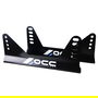 Occ Motorsport Base Lateral Occbas0010 Fixation Latérale Siège Acier Réglable Paire 1.5 Kg FIA
