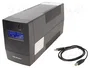 QOLTEC Monolith UPS 850VA 480W 230V