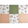Tineo Amazonie 5en1 - Tapis d'éveil évolutif maxi format multifonction pliable en matelas, pouf, tunnel ou cabane - 120x180x5 cm