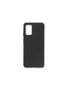 eSTUFF Coque silicone protectrice pour Samsung Galaxy S20+ 5G MADRID - Effet soyeux avec doublure microfibre - Noir