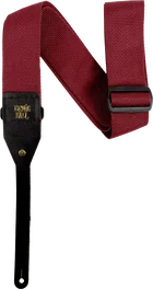 ERNIE BALL Sangle Acoustique Polypropylène - Bordeaux