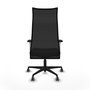 Piqueras y Crespo Chaise de Bureau Albacete Gris et Noir