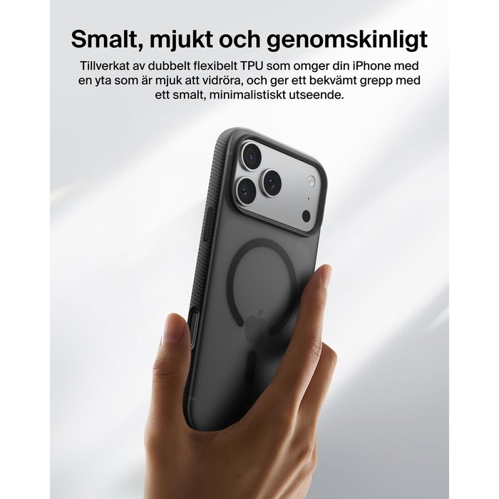 Belkin Protection pour iPhone 17 Pro Noir Belkin Protection pour iPhone 17 Pro Noir