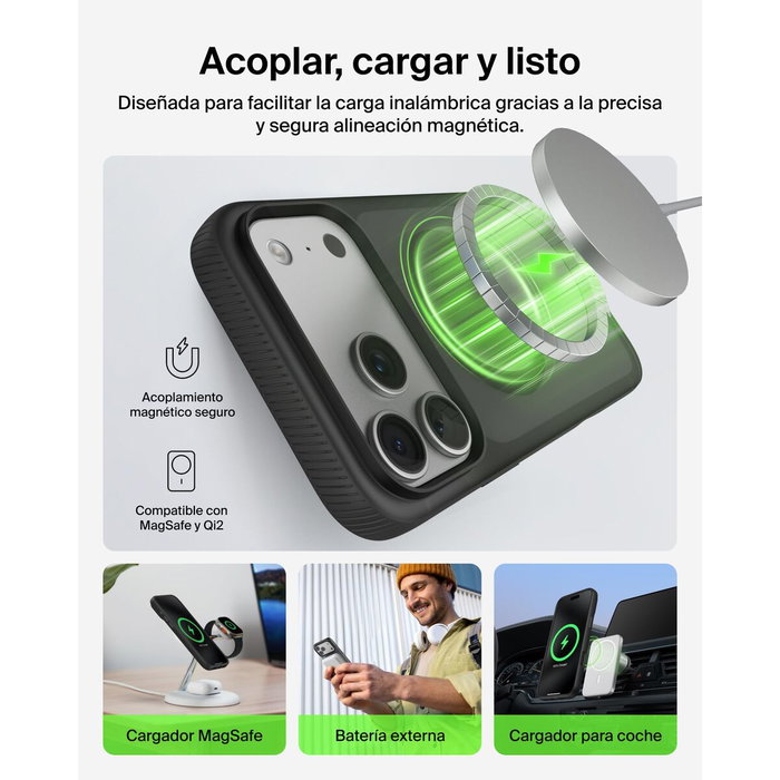 Belkin Protection pour iPhone 17 Pro Noir Belkin Protection pour iPhone 17 Pro Noir
