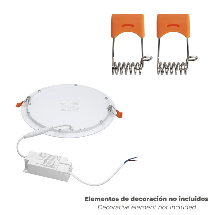 WOLFPACK LINEA PROFESIONAL Ressort pour Downlight RL-PL-R (Lot de 2)