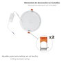 WOLFPACK LINEA PROFESIONAL Ressort pour Downlight RL-PL-R (Lot de 2)