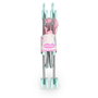 NENUCO Sillita de Metal Dépliable pour Poupée avec Harnais Ajustable - Sillita de Paseo en Couleurs Pastel - Modèle NFN31000