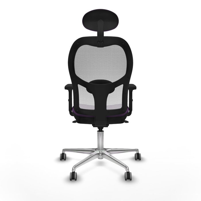 Piqueras y Crespo Chaise de Bureau 2D086G1 Violet avec Appui-tête Piqueras y Crespo Chaise de Bureau 2D086G1 Violet avec Appui-tête
