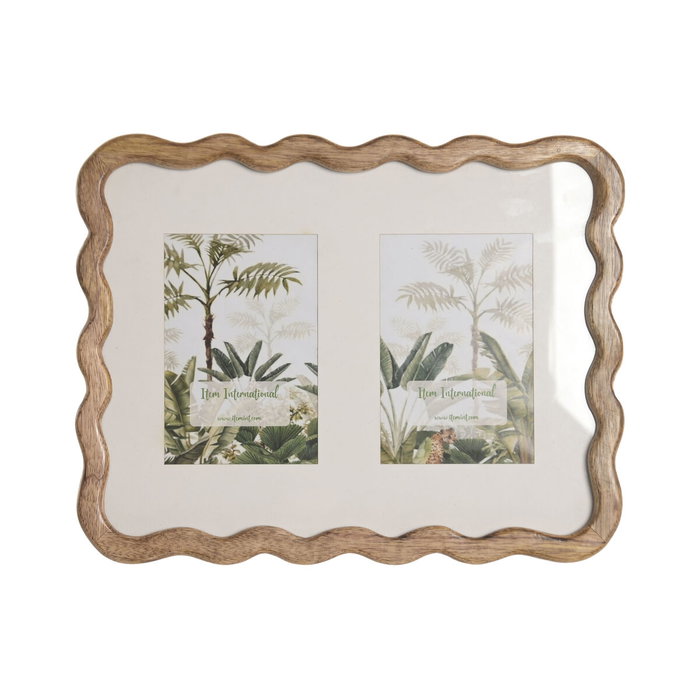 Home ESPRIT Cadre photo Urbaine Blanc Marron Naturel Home ESPRIT Cadre photo Urbaine Blanc Marron Naturel