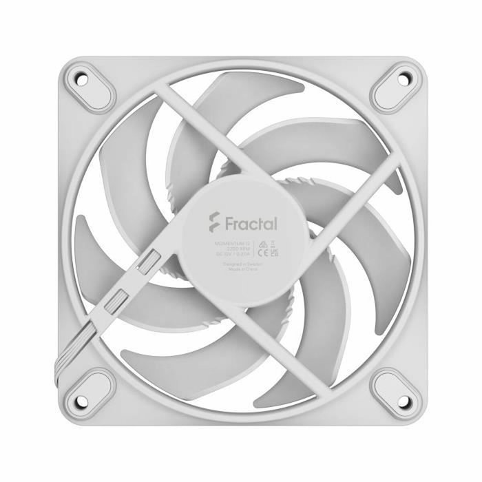 Fractal Design Momentum 12 FDB Blanc Fractal Design Momentum 12 FDB Blanc