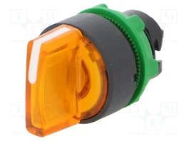 SCHNEIDER ELECTRIC Commutateur rotatif Harmony XB5 orange 22mm 3 positions LED